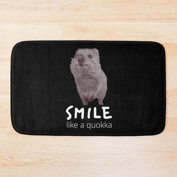 Item preview, SMILE, like a quokka. Rottnest Island, Western Australia designed and sold by JellyBeenzz.