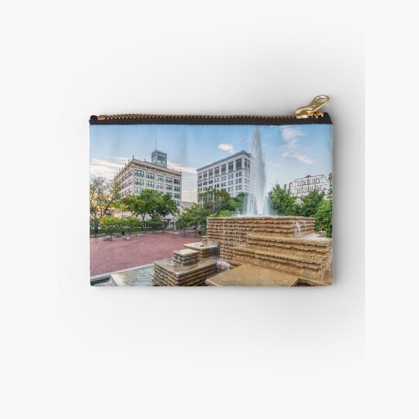 Item preview, Evening At The Springfield Square Fountain designed and sold by mljdwhite.