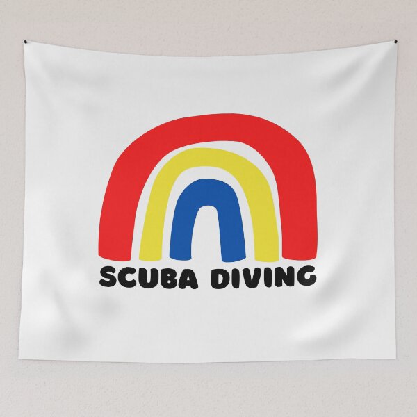 Item preview, Scuba diving Rainbow designed and sold by TheGreenGoat.