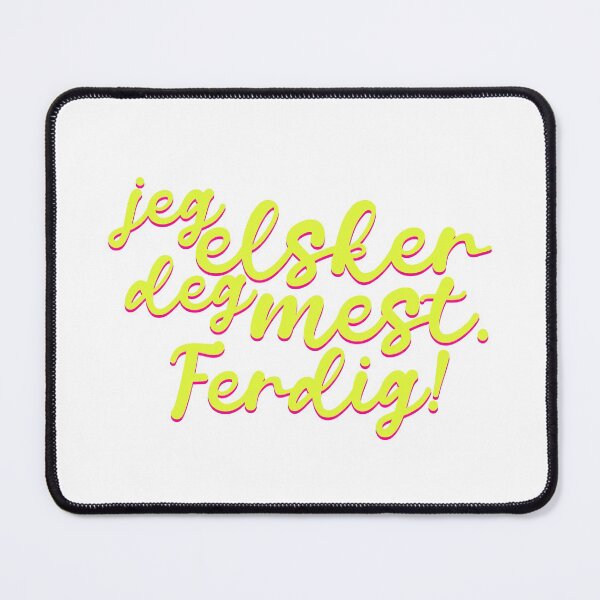 Item preview, Jeg elsker deg mest. Ferdig! | calligraphy iv designed and sold by rsty11.