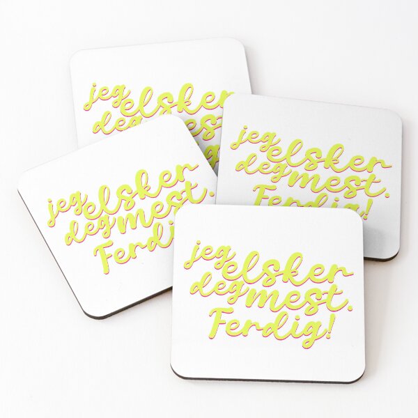 Item preview, Jeg elsker deg mest. Ferdig! | calligraphy iv designed and sold by rsty11.