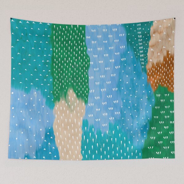 Item preview, Blooming Blue designed and sold by patternsforsoul.