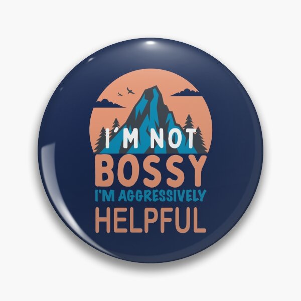 Item preview, I'm Not Bossy I'm Aggressively Helpful Entrepreneurship quote designed and sold by SweetbeStore.