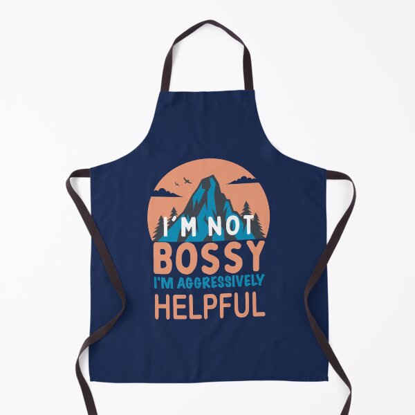 Item preview, I'm Not Bossy I'm Aggressively Helpful Entrepreneurship quote designed and sold by SweetbeStore.