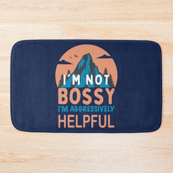 Item preview, I'm Not Bossy I'm Aggressively Helpful Entrepreneurship quote designed and sold by SweetbeStore.
