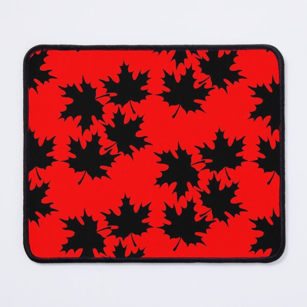 Item preview, Autumn leaves print in bright red designed and sold by DemonicGloom.