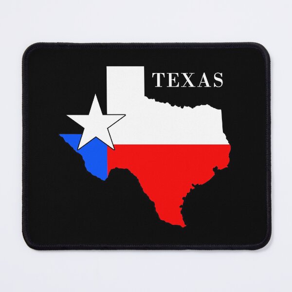 Item preview, Texas Map with Texas Flag Colors Inside - Texas Pride designed and sold by Warren Paul Harris.