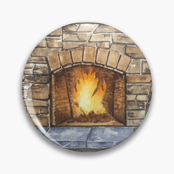 Item preview, Vintage Fireplace designed and sold by ymoksdesign.