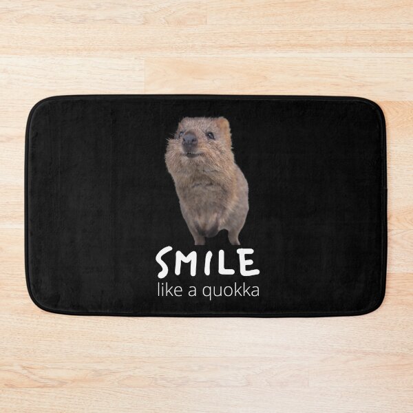Item preview, SMILE, like a quokka. Rottnest Island, Western Australia designed and sold by JellyBeenzz.