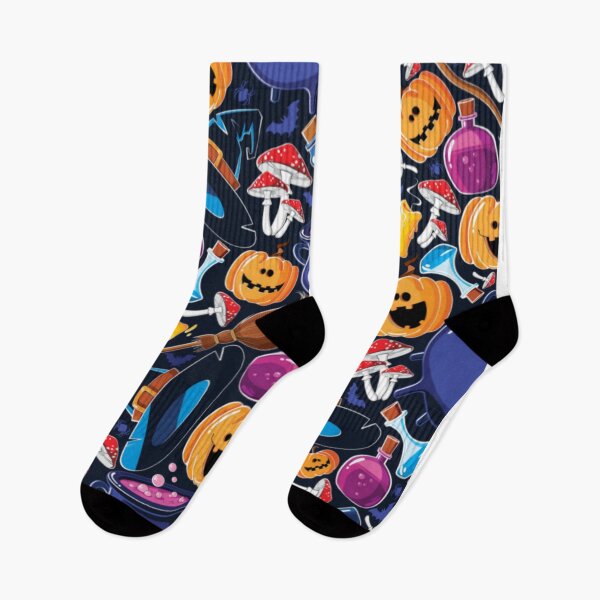 Item preview, Colorful Halloween Pattern  designed and sold by WearWolfDesigns.