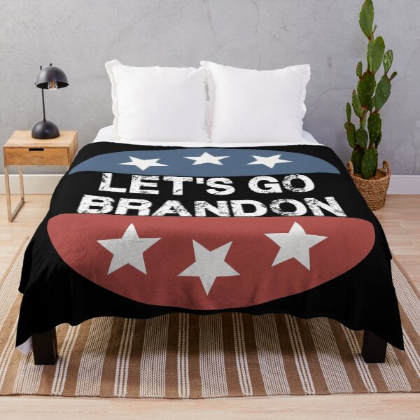 Item preview, Let's Go Brandon white designed and sold by NessiCreates.