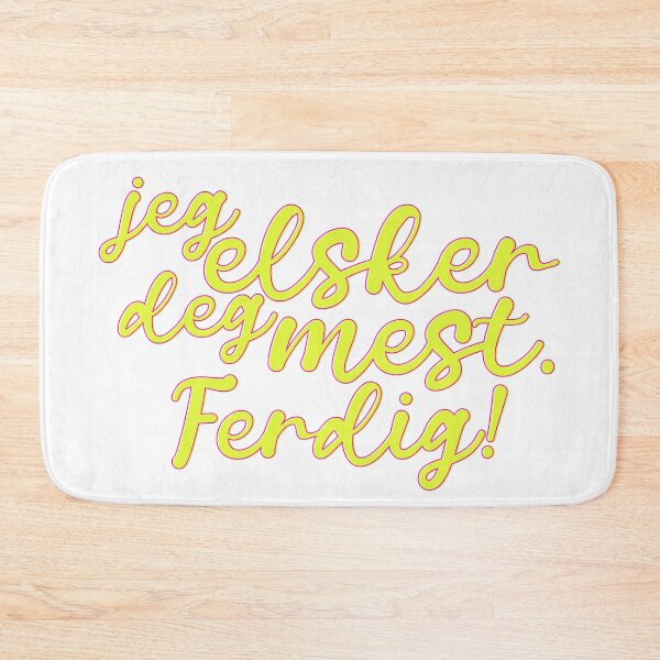 Item preview, Jeg elsker deg mest. Ferdig! | calligraphy v designed and sold by rsty11.