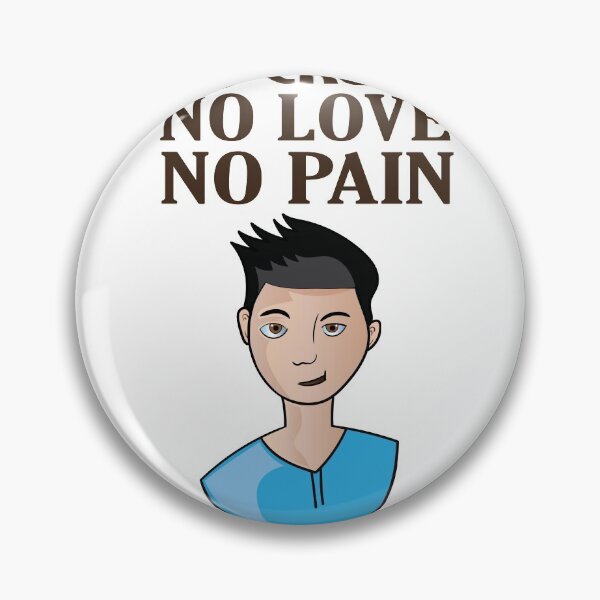 Item preview, No Crush No Love No Pain designed and sold by Dhanuka5525.