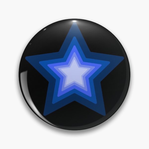 Item preview, Cobalt blue to light blue Star designed and sold by EverLife.