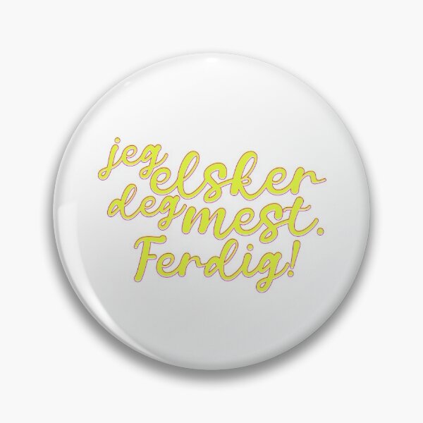 Item preview, Jeg elsker deg mest. Ferdig! | caligrafía vi designed and sold by rsty11.