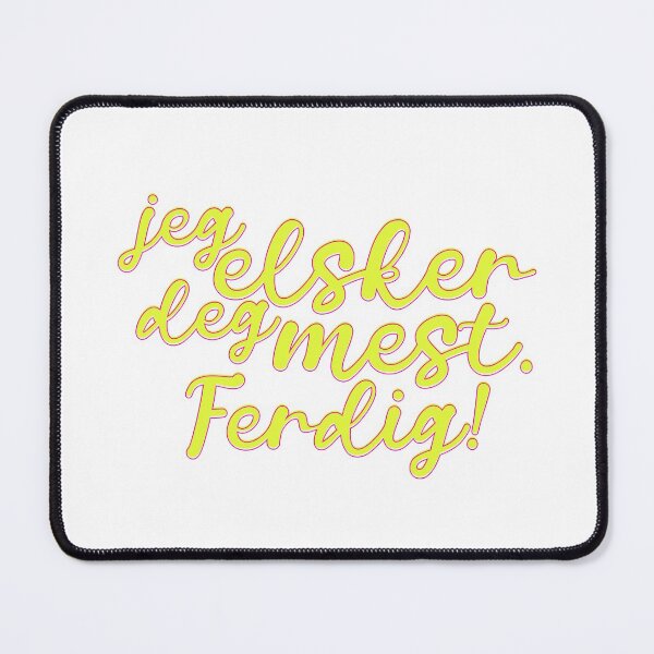 Item preview, Jeg elsker deg mest. Ferdig! | calligraphy vi designed and sold by rsty11.
