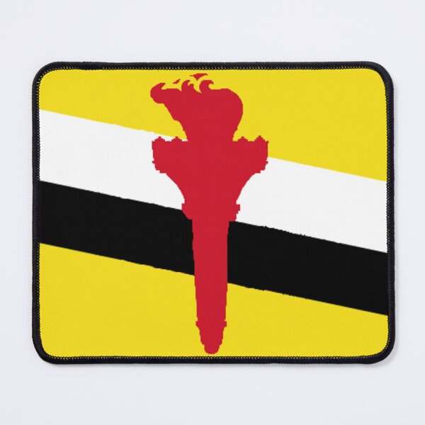 Item preview, bendera pro-liberty brunei (Pro-Liberty Brunei Flag) designed and sold by JonathanR1994.
