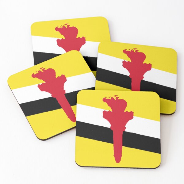 Item preview, bendera pro-liberty brunei (Pro-Liberty Brunei Flag) designed and sold by JonathanR1994.