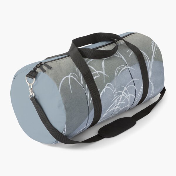 Item preview, Wild Grasses Design in White, Grey and Blue designed and sold by Rozlar.