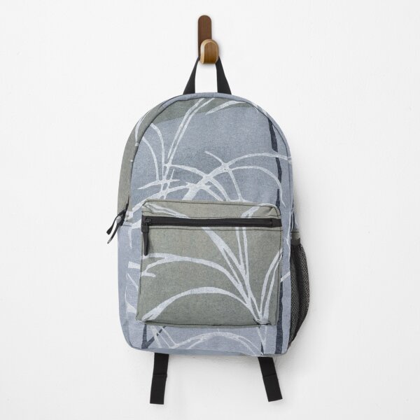 Item preview, Wild Grasses Design in White, Grey and Blue designed and sold by Rozlar.