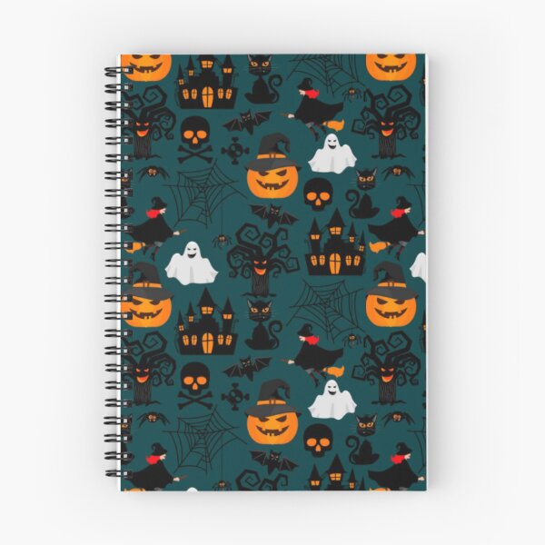 Item preview, Halloween Haunted Pattern designed and sold by WearWolfDesigns.