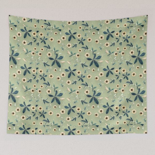 Item preview, Vintage Flowerpattern designed and sold by YANAY-FASHION.