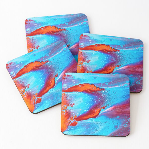 Item preview, Pour Art Abstract Painting designed and sold by Ren-J.