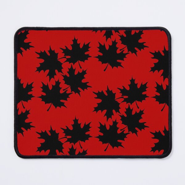 Item preview, Autumn leaves print in blood red designed and sold by DemonicGloom.