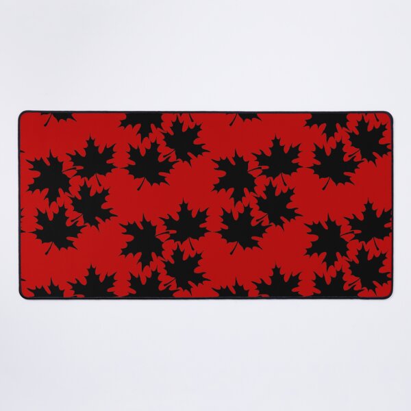 Item preview, Autumn leaves print in blood red designed and sold by DemonicGloom.