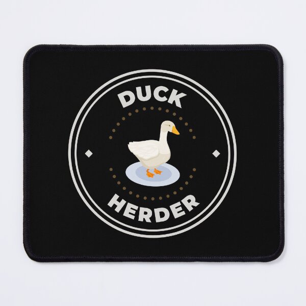 Item preview, Duck herder round logo designed and sold by Morcawork.