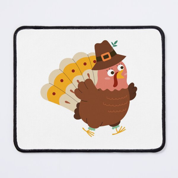 Item preview, Thanksgiving cute funny turkey Thanksgiving day piligrim designed and sold by Letters-Art.