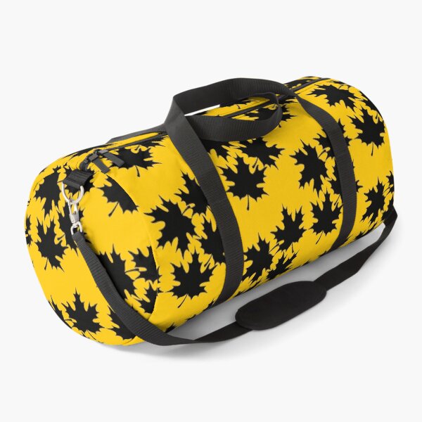 Item preview, Autumn leaves print in Mustard Yellow designed and sold by DemonicGloom.