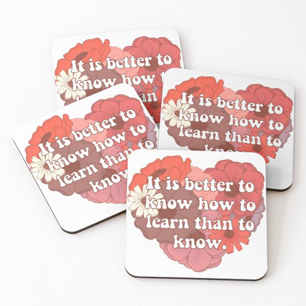 Item preview, It Is Better to Know how to Learn than to Know designed and sold by FreeOrca.