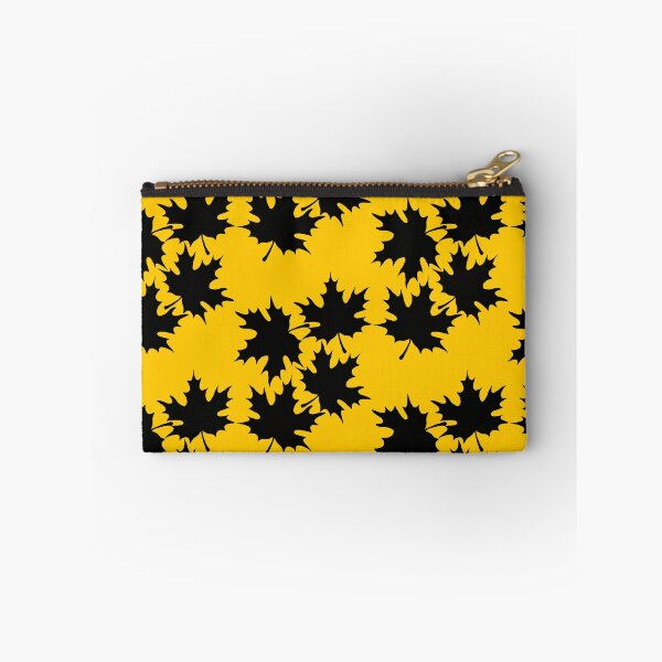 Item preview, Autumn leaves print in Mustard Yellow designed and sold by DemonicGloom.