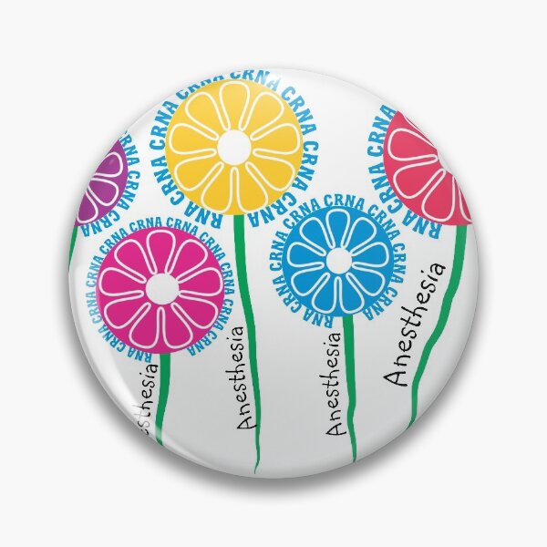 Artikelvorschau, CRNA Anästhesie Wunderliche Blumen entworfen und verkauft von gailg1957.