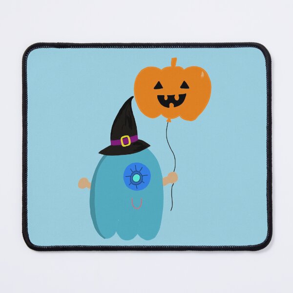 Item preview, Halloween one eyed blue monster  designed and sold by de-creartique.