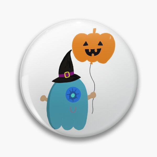 Item preview, Halloween one eyed blue monster designed and sold by de-creartique.