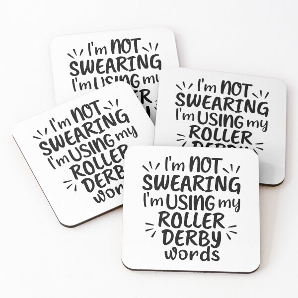 Item preview, I'm not swearing I'm using my roller derby words designed and sold by TheGreenGoat.