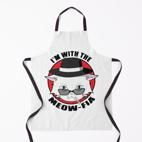 Item preview, The Mafia Cat - I Am With The Meow-fia designed and sold by kittengallery.