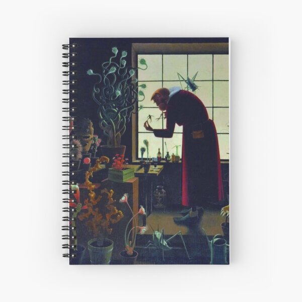 Item preview, The Gardener hothouse greenhouse flowers and botanical plants floral portrait painting by Franz Sedlacek designed and sold by Jéanpaul  Ferro.