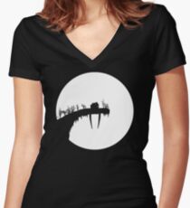 TUSK Women's Fitted V-Neck T-Shirt