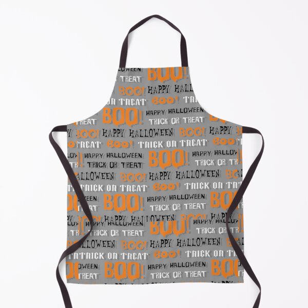 Item preview, Halloween Word Typography Pattern designed and sold by WearWolfDesigns.