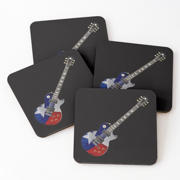 Item preview, Texas Flag Guitar at 45 Degree Angle designed and sold by Warren Paul Harris.