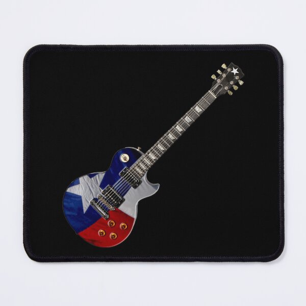 Item preview, Texas Flag Guitar at 45 Degree Angle designed and sold by Warren Paul Harris.
