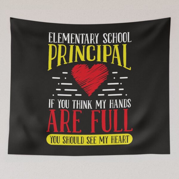 Item preview, Elementary school principal full heart all designed and sold by Themngocbao.