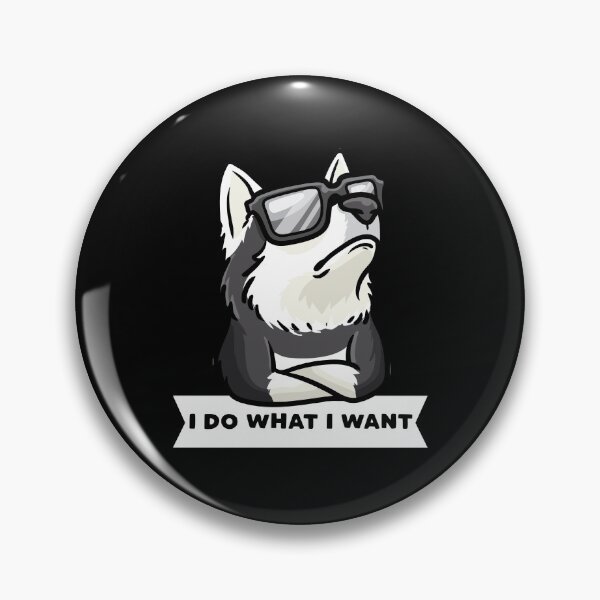 Item preview, Stubborn Pomsky Dog Funny designed and sold by ZimStar.