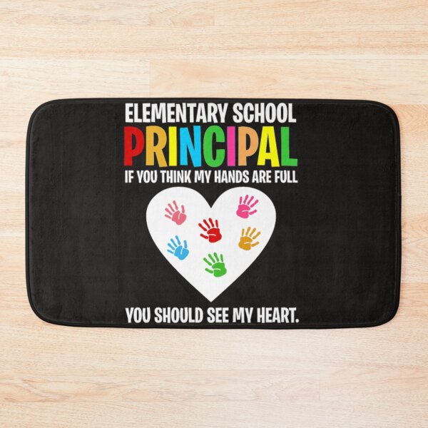 Item preview, Elementary school principal you should see my heart designed and sold by Themngocbao.