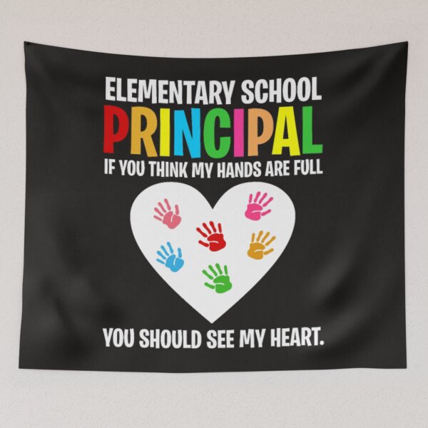 Item preview, Elementary school principal you should see my heart designed and sold by Themngocbao.
