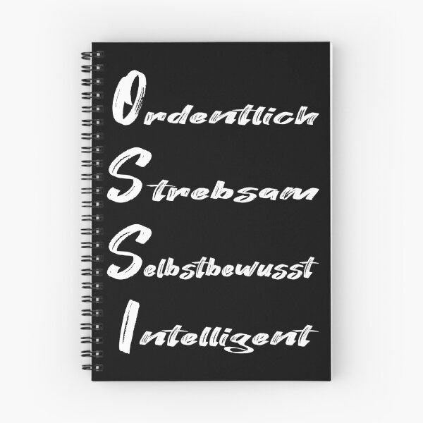 Artikelvorschau, OSSI - Ordentlich Strebsam Sauber Intelligent entworfen und verkauft von _SHERTY_.