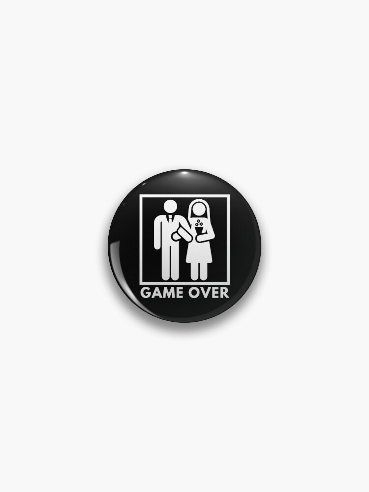 Game Over - Funny Marriage Sticker for Sale by Qkibrat